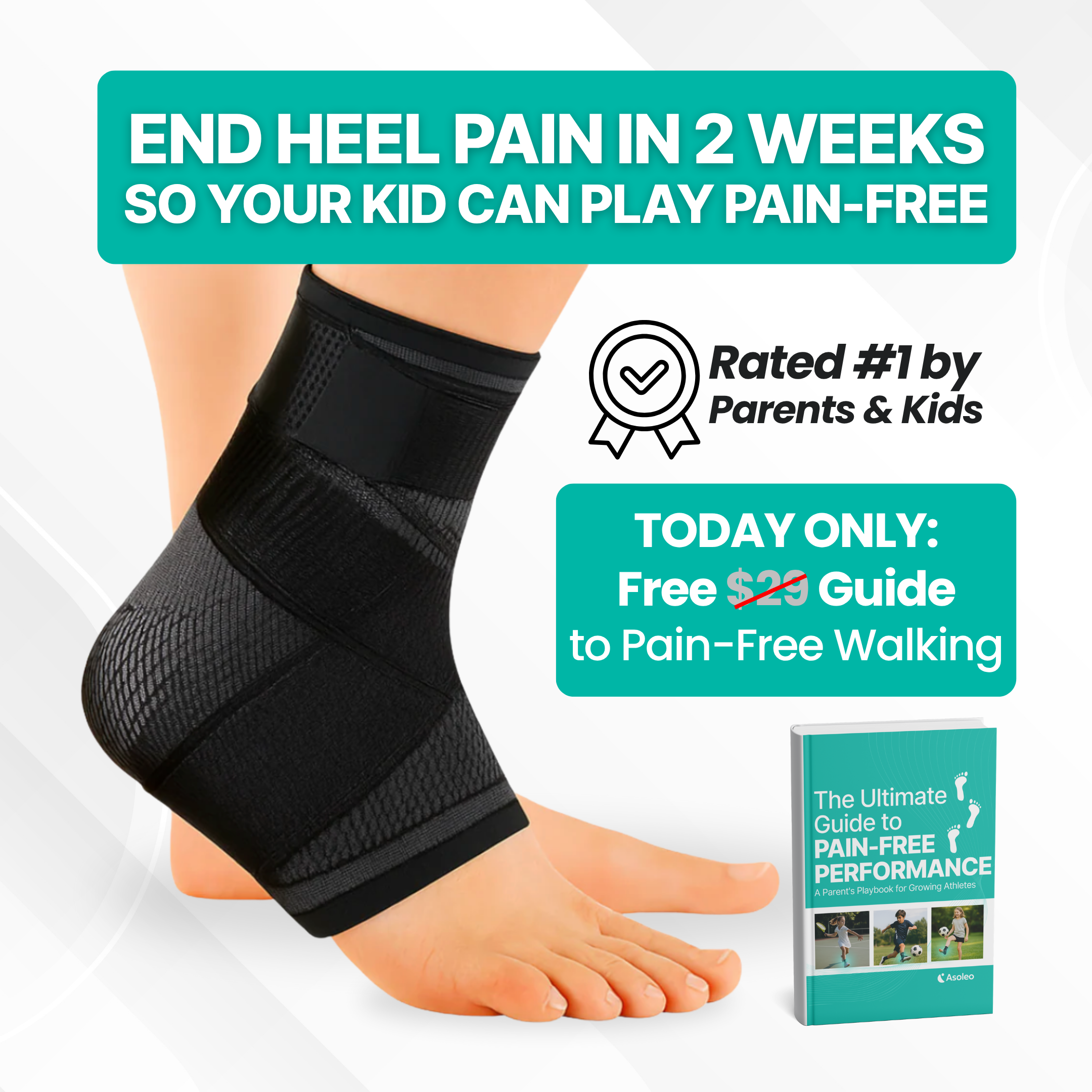 ActiveX - Sleeve for Heel, Foot & Ankle Pain Relief