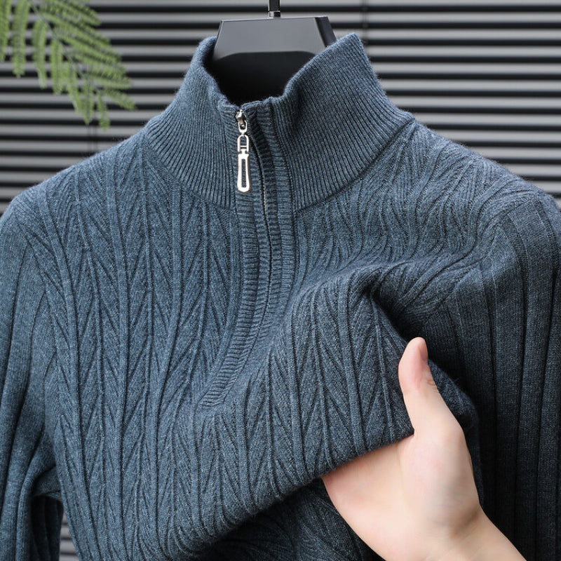 Valerio Quarter-Zip Sweater