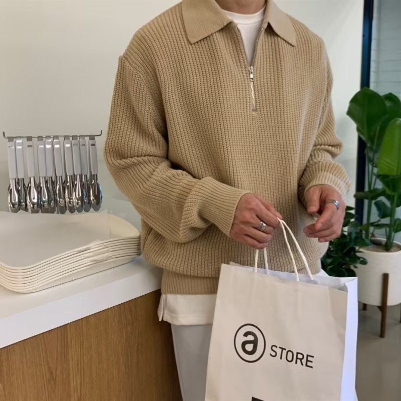 Briar Quarter Zip Sweater