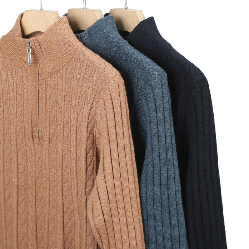 Valerio Quarter-Zip Sweater