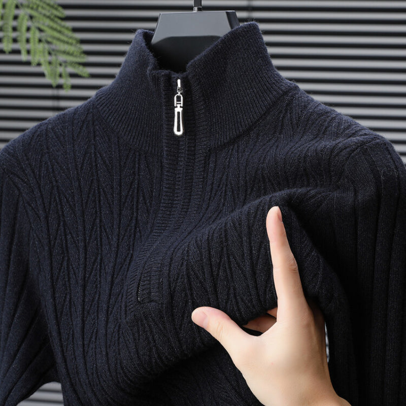 Valerio Quarter-Zip Sweater