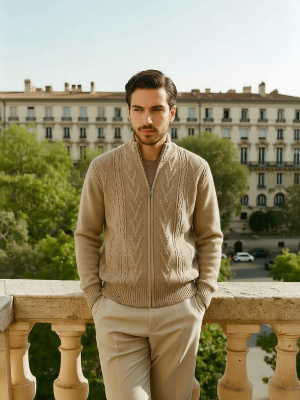 Essential Old Money Knit Sweater - JAMES & SPENCER