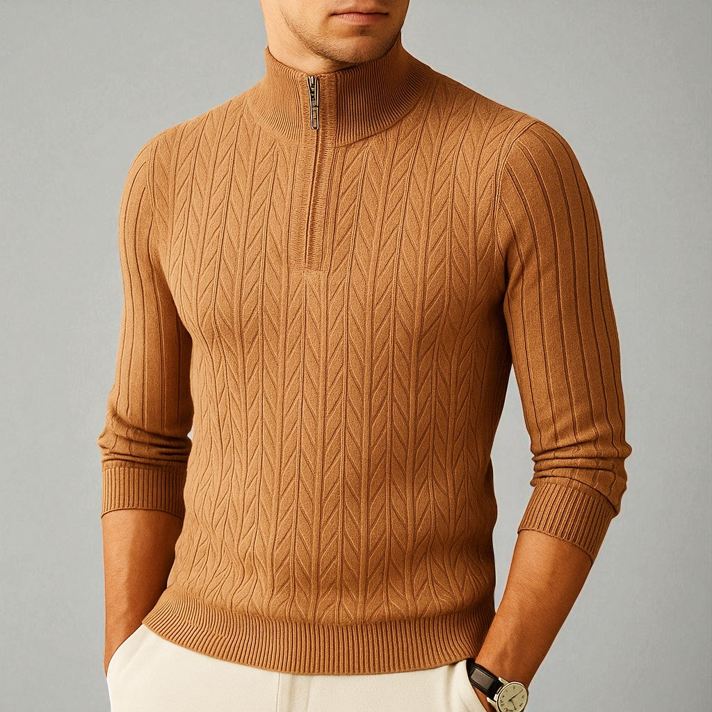 Valerio Quarter-Zip Sweater